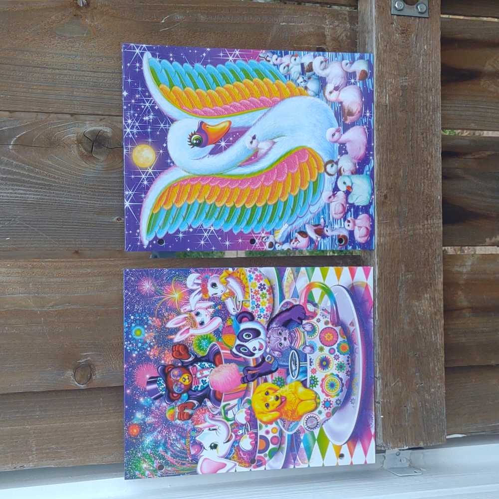 NEW Lisa Frank Folders Lot Of 2